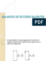 Balanceo de Rotores Salientes