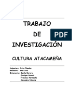 TRABAJO de Los Atacameños