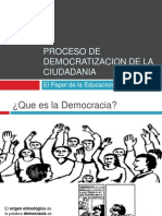 Democracia Educacion