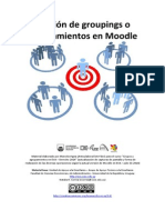 Agrupamientos en Moodle