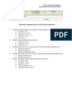 Guía de Division de Polinomios