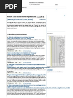 26 Microsoft Access Database Interview Questions and Answers