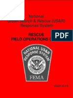 Department of Homeland Security Urban Search & Rescue - Rescue Field Operations Guide
