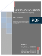 106024024 the Fashion Channel Case Analysis