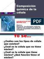 Composición Química de La Célula