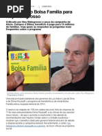 Explicando o Bolsa Família Para Ney Matogrosso