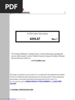 Toshiba LCD TV Service Manual