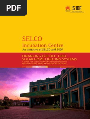 Financing For Off Grid Solar Home Lighting Systems Loans