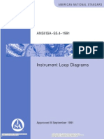 ISA 5.4 Diagramas y Lazos de Instrumentación.