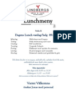 Lunchmeny Vecka 32