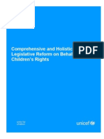 UNICEF (Nov. 2008) Comprehensive and Holistic Legislative Reform On Behalf of Children Rights