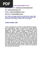 Curso Básico de Tarô