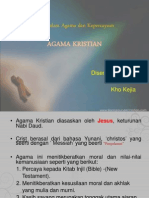 Nilai Dalam Agama Dan Kepercayaan - Agama Kristian