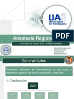Seminario Anestesia Regional Junio 2014