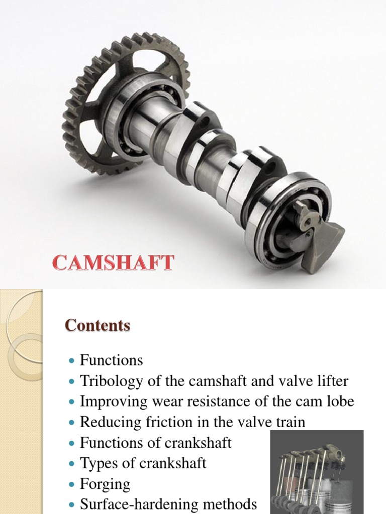 Auto Material Camshaft PDF Casting (Metalworking) Cast Iron