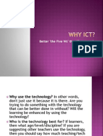 WHY ICT