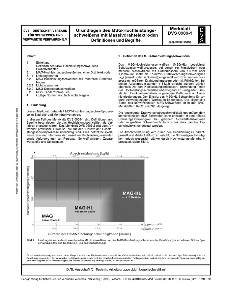 DVS 0909-1 | PDF