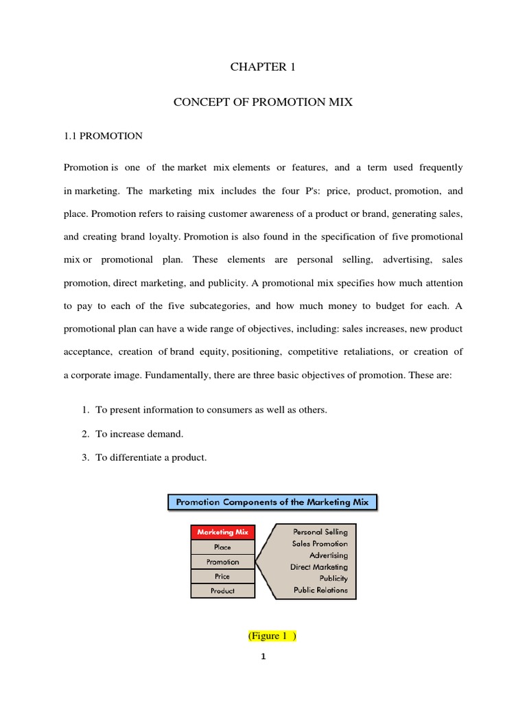 Promotion Mix Strategies Explained | PDF