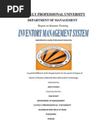 Inventory Management System