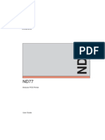 ND77 Operating Manual English