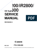 Canon IR 2200-2800-3300 Service Manual