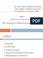 Green Wireless Cellular Networks Powered by the Smart Grid