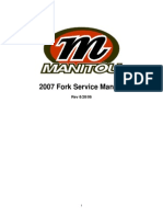 2007 Manitou Fork Service Manual