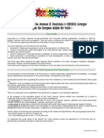 Projet Description Service Jeunesse Conc Auvergne 2014