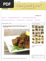 Download Nasi Lemak Lover_ Rendang Daging Tok Dry Beef Rendang  by tenglumlow SN235547404 doc pdf