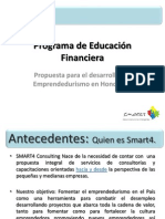 Presentacion Desarrollo Del Programa de Emprendedurismo