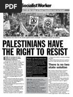 Palestinians Have The Right To Resist: There Is No Two State Solution
