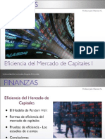 Finanzas 2 - Eficiencia de Mercado I