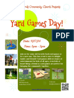 Yard Games Day