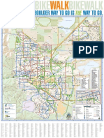 Boulder Bike & Pedestrian Map