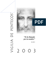 Vigilia de Pentecostes 2003