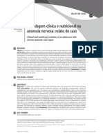 Abordagem Clínica e Nutricional Na Anorexia Nervosa