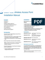 Cisco 1262 Wireless Access Point Installation Manual