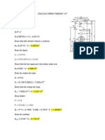 Calculo Area Tanque 1m3