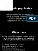 Forensic Psychiatry