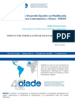 Escenarios de Planificación Energética - Sesión 2