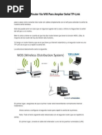 Conectar Dos Router Via Wifi para Ampliar Señal TP