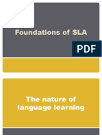 Foundations of SLA