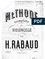 Rabaud Cello Method