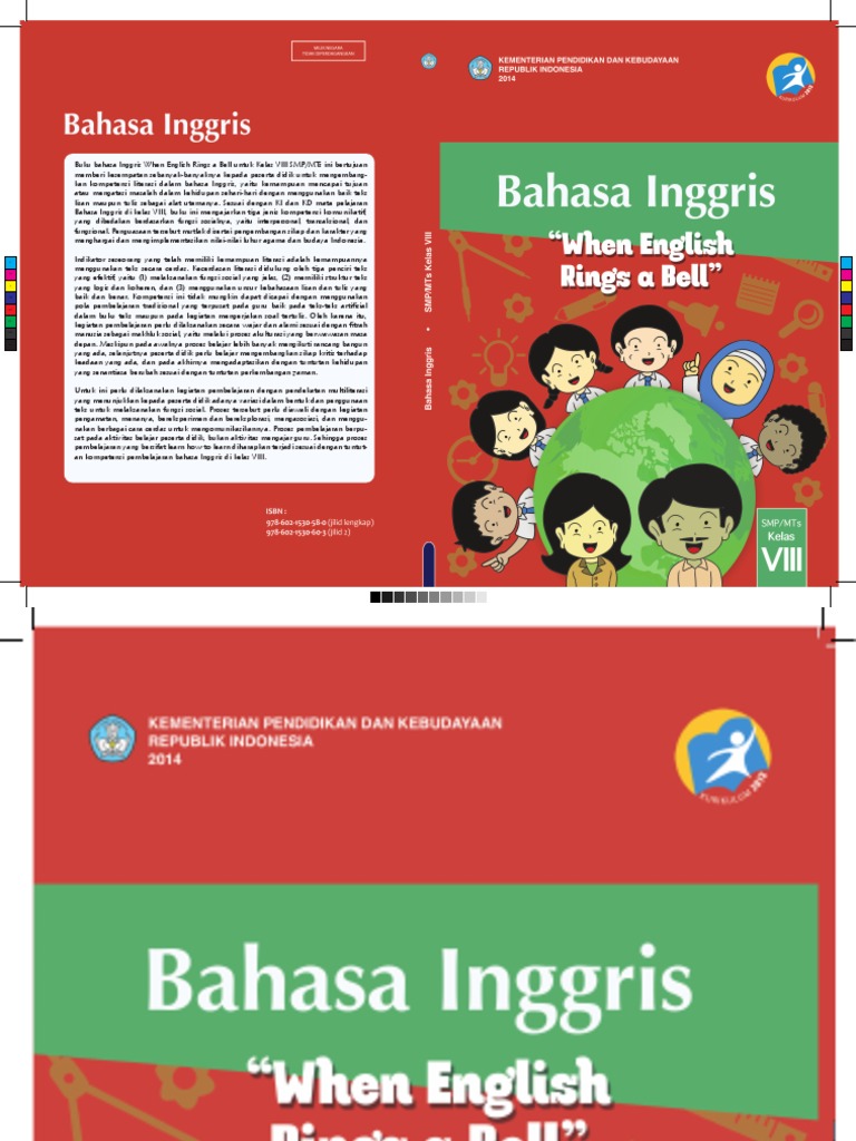 Buku Siswa Bahasa Inggris Kelas Viii Smp Mts K13 Bahasa Indonesia Bahasa