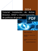 Tutorial_Directorio Activo_DHCP_ Gestion de Cuentas