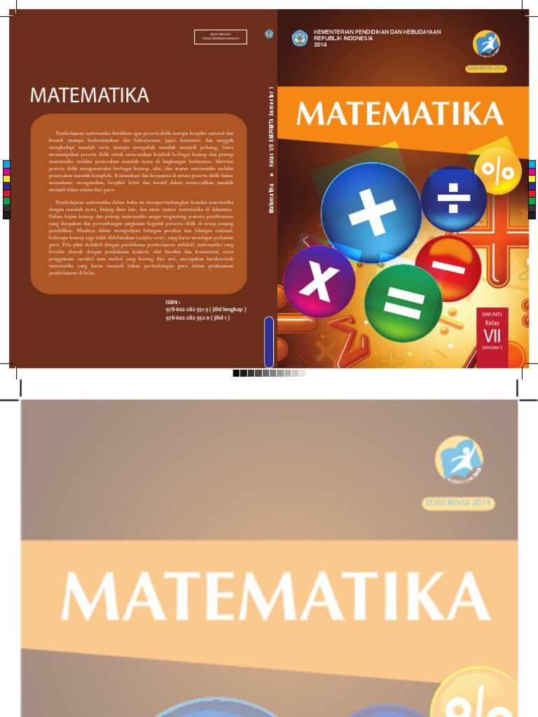 Buku Siswa Matematika Kelas VII SMP MTs K13