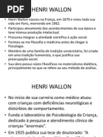 Henri Wallon - Slides