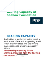 Bearing Capacity of Shallow Foundation