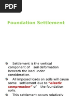 Foundation Settlement