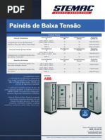 Lamina Comercial - Painéis Certificados - Baixa Tensão
